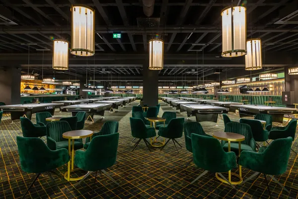 Pool hall at Royal Bytom