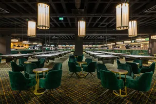 Pool hall at Royal Bytom
